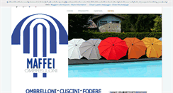 Desktop Screenshot of maffeisrl.com